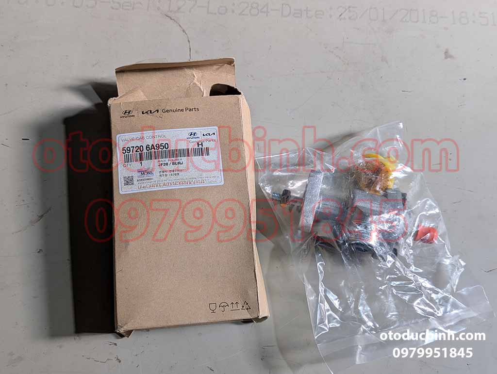 Van kéo lốc kê phanh tay Hyundai Universe, HD120