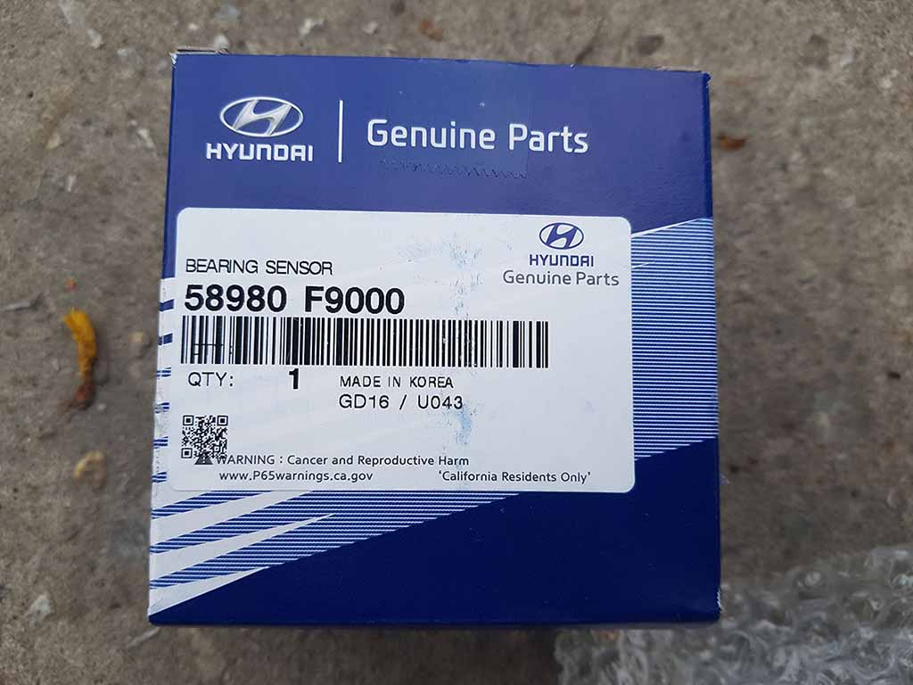 Nắp Cảm Biến ABS Bánh Xe Sau Hyundai Accent 2018-2021 58980f9000 58980-f9000