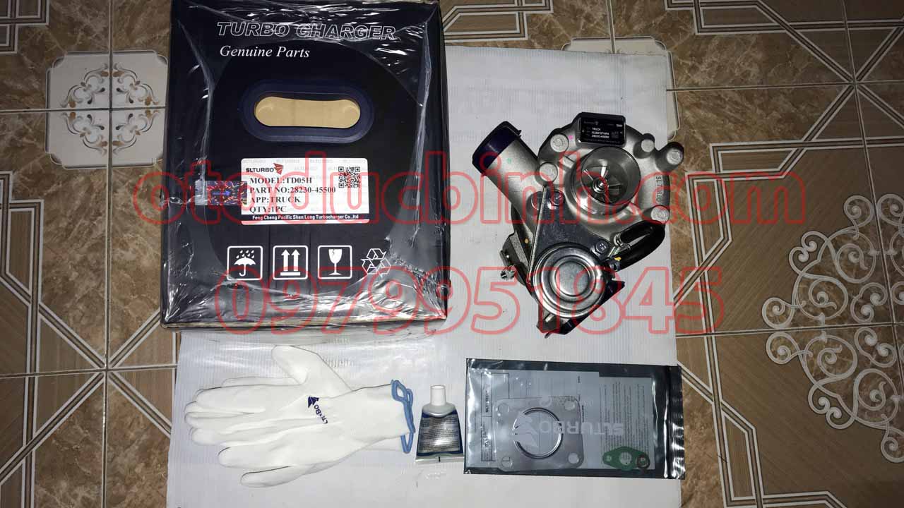 Turbo tăng áp Hyundai County 3.9L  máy to D4DA D4DA