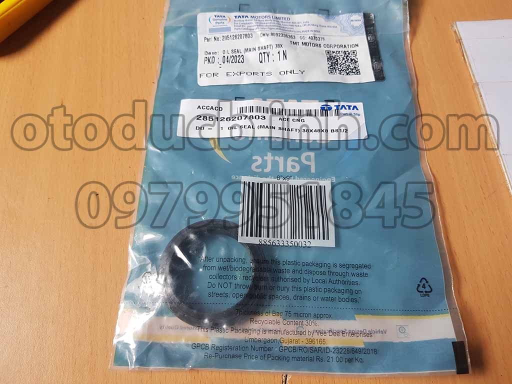 Phớt đuôi hộp số TATA ACE