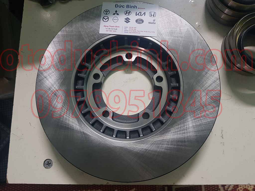 Đĩa phanh trước Porter 2, New Porter 150