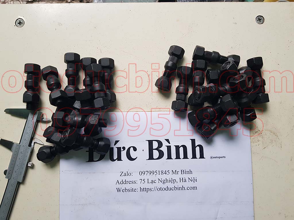 Bu lông tắc kê bánh sau KIA K140, K165, K3000
