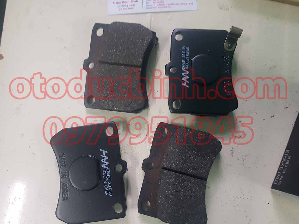 Má phanh trước KIA Pride