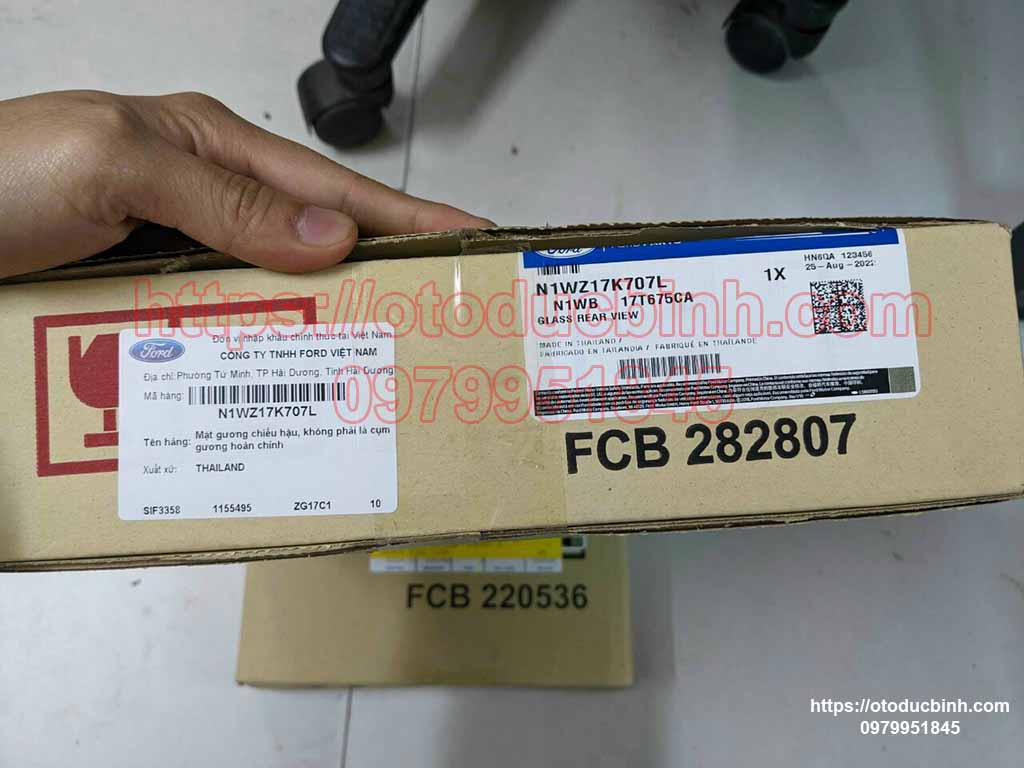 Mặt gương chiếu hậu Ford Everest 2022 n1wz17k707l