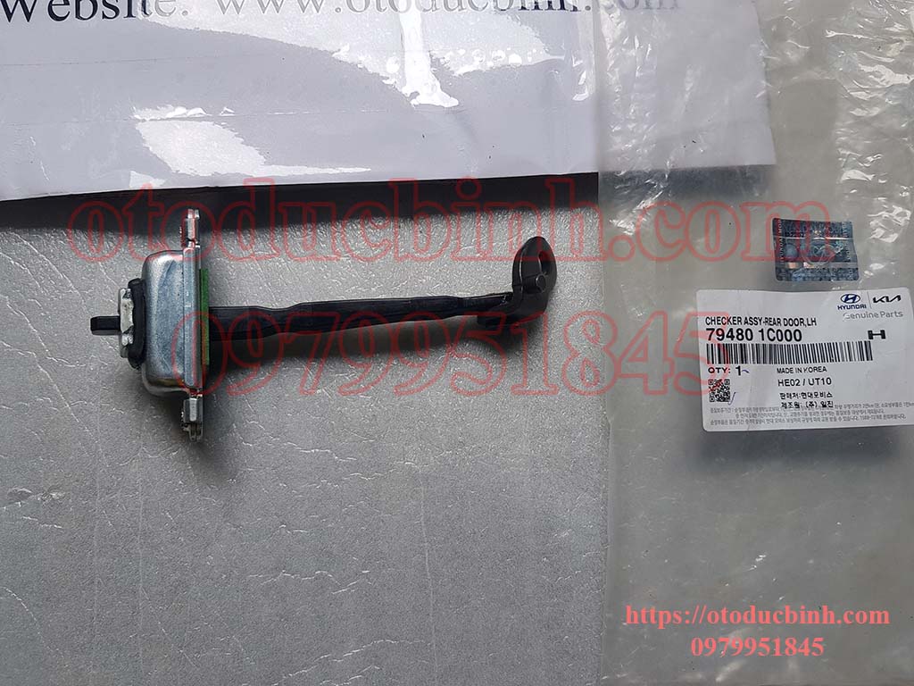 Hạn chế cửa Hyundai Getz 793801c000 (lh), 793901c000 (rh), 794801c000 (lf), 794901c000 (rf)
