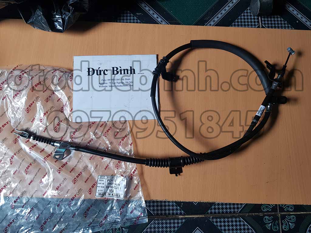 Dây phanh tay sau Hyundai Porter 2, H150