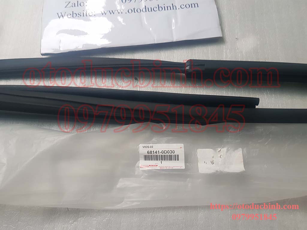 Gioăng dẫn kính Toyota Vios