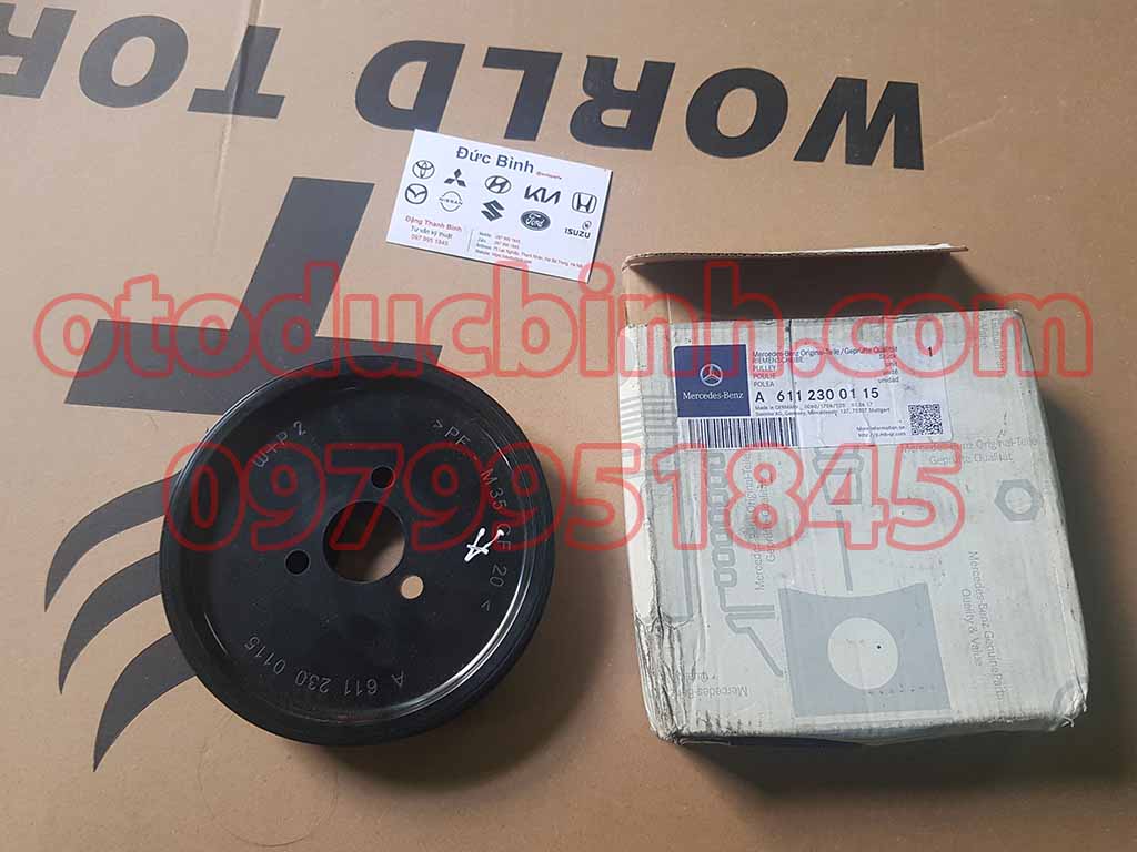 Puly bơm trợ lực lái Mercedes Spinter