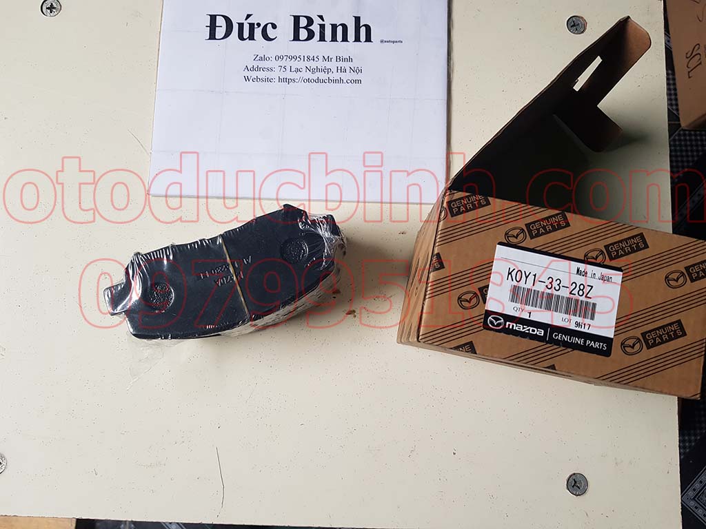 Má phanh trước Mazda CX5 201-2015