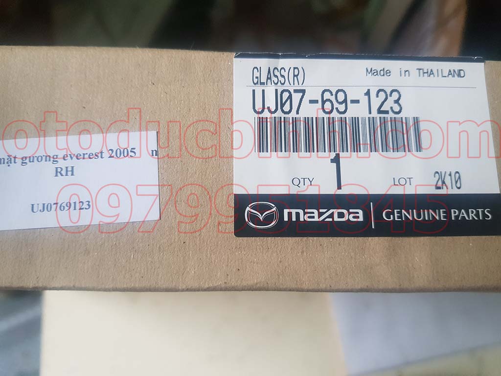 Mặt gương Ford Everest, Ranger 2005 UJ0769123, UH7269183 (RH)