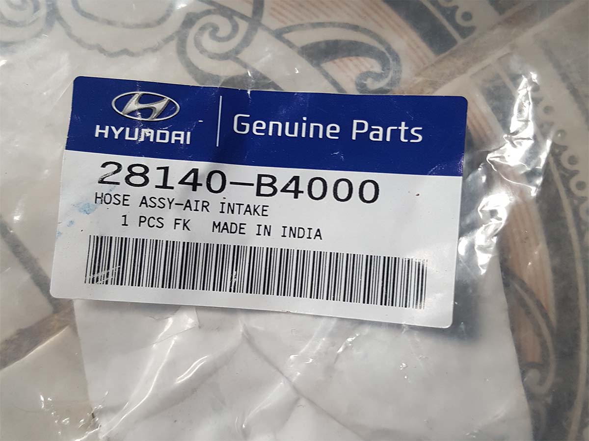 Ống gió nạp hay cổ mềm hộp lọc gió) chính hãng Hyundai i10 28140B4000 28140-B4000