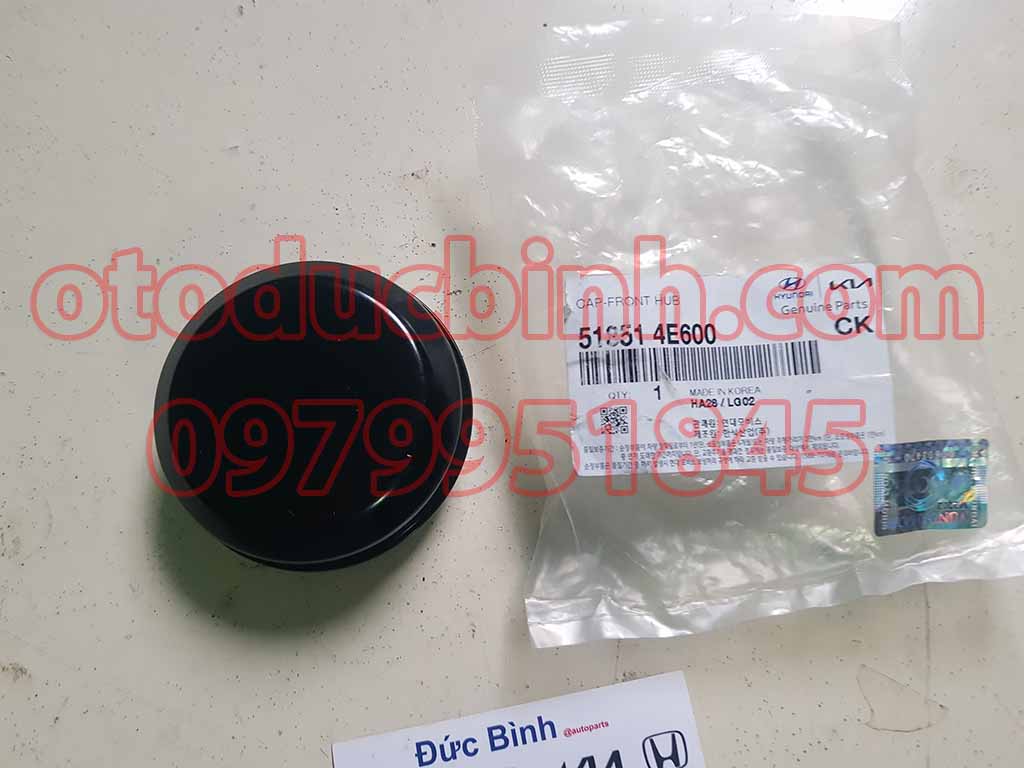 Nắp chụp moay ơ trước Kia K165, K2700, K3000