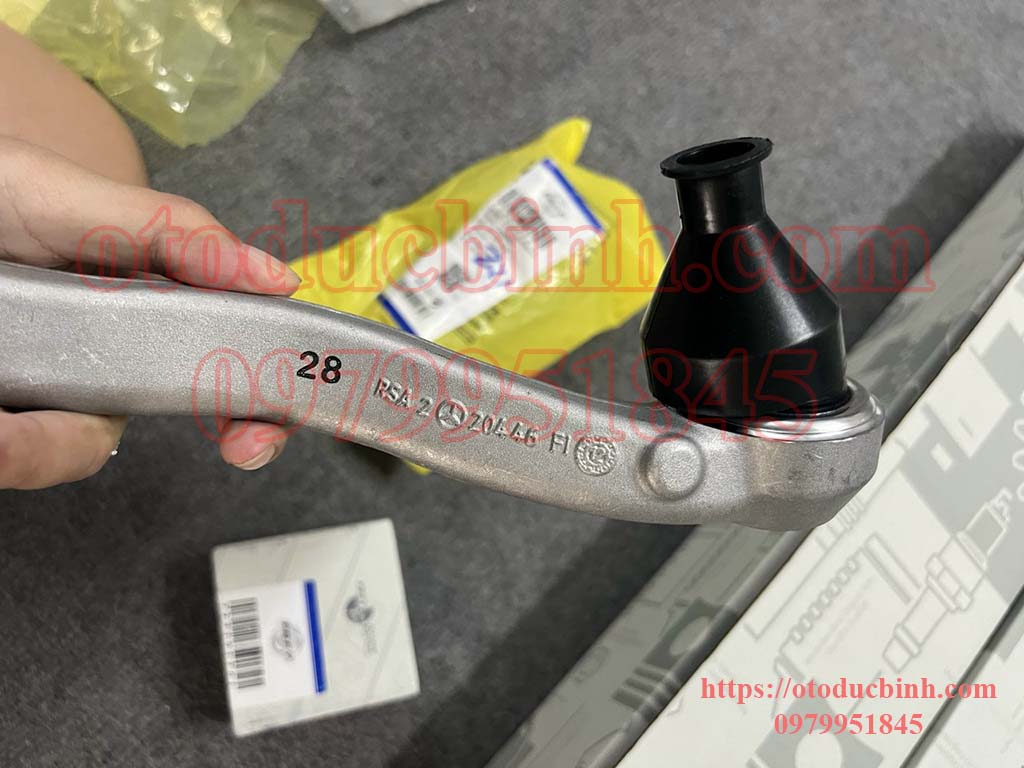 Càng i nhôm dưới phải xe Mercedes C180, C200 W204 2043306811