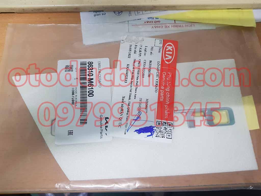 Logo chữ CERATO dán xe KIA CERATO 2018-2021