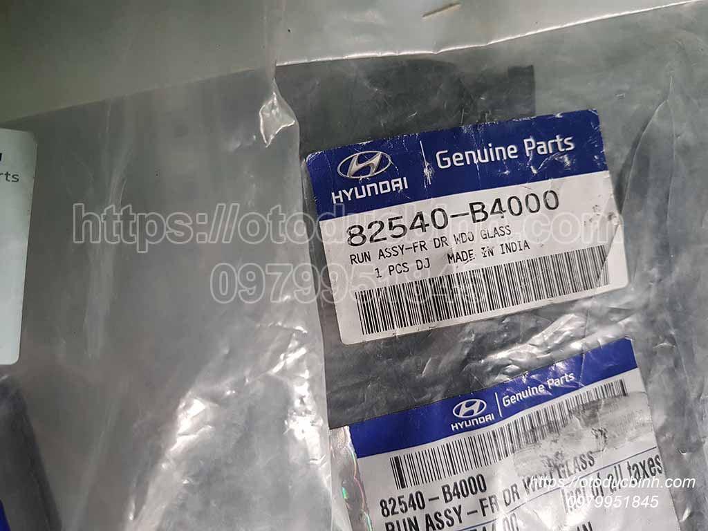 Gioăng dẫn kính Hyundai i10 Grand 82540b4000 82340b4000 82540b4000 82340b4000