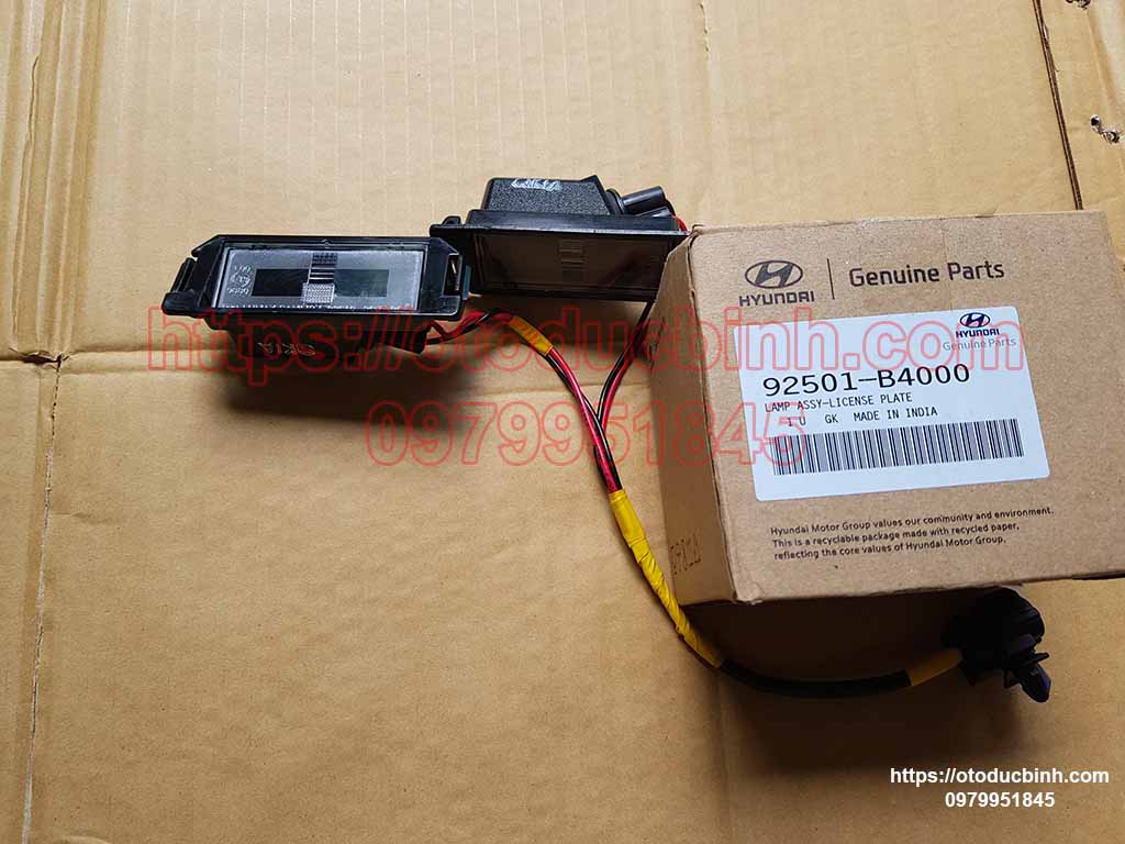 Đèn soi biển số Kia Morning, Hyundai i10 92501b4000
