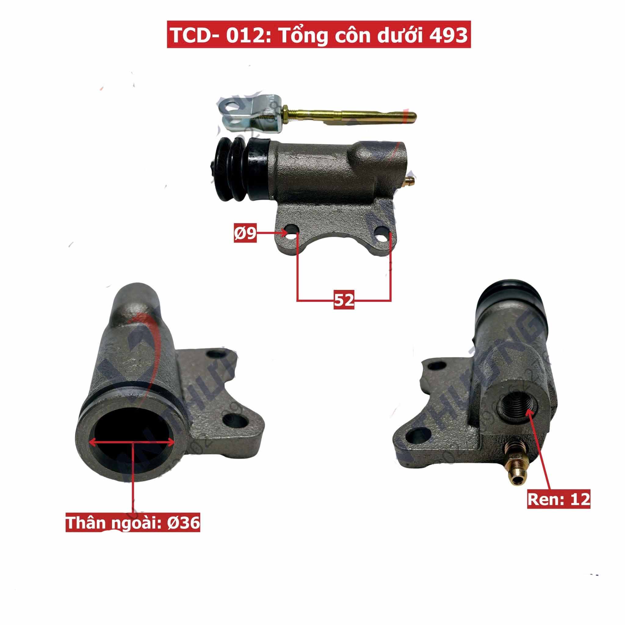 Tổng côn xe Hoa Mai, Forcia,1020 Hoa Mai
