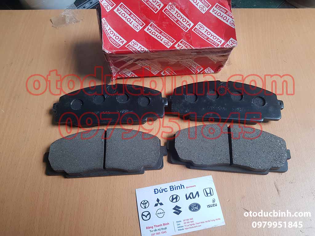 Má phanh trước Toyota Hiace 2000-2016