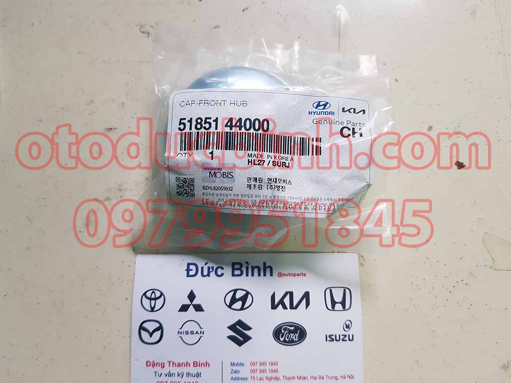 Nắp chụp moay ơ trước Hyundai Porter 2