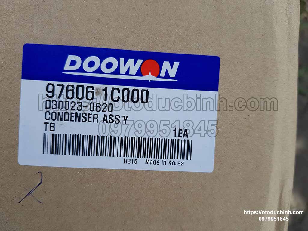 Giàn nóng hay két nước Hyundai Getz 976061C100