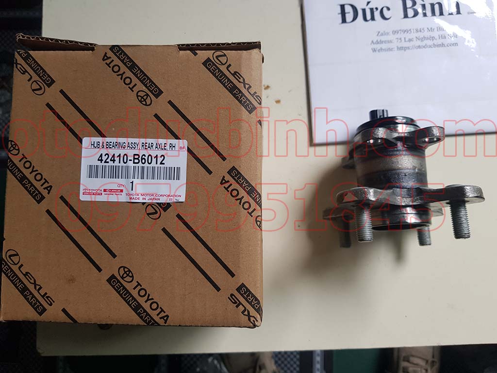 Cụm bi moay ơ sau Toyota Wigo 2017-202X