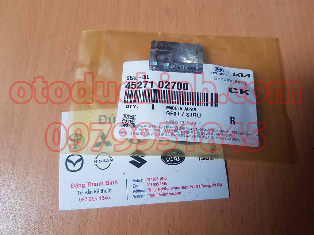 Phớt đầu hộp số KIA Morning 2005-2010 AT