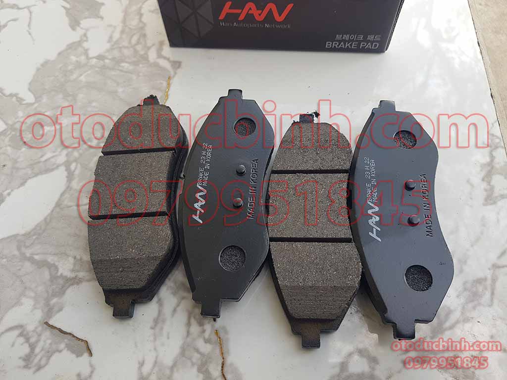 Má phanh trước Daewoo Matiz 4, Gentra