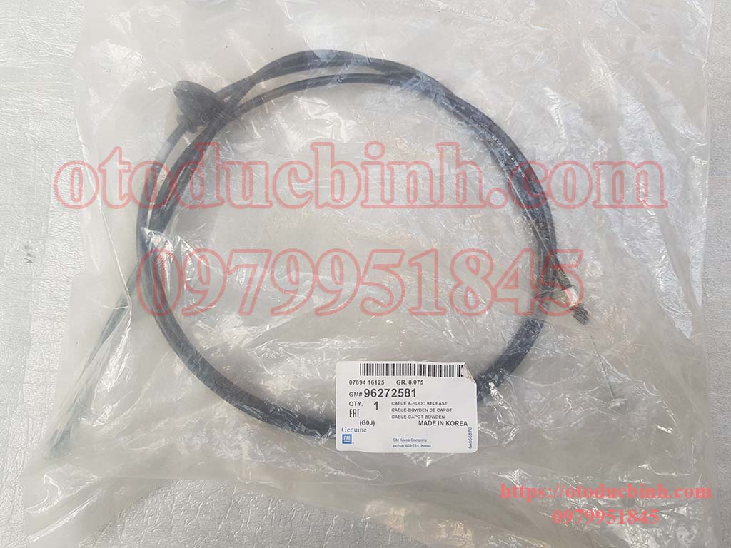 Dây giật nắp capo Daewoo Nubira