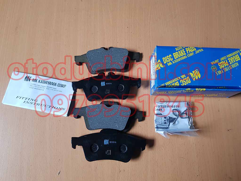 Má phanh sau Mazda 3, 3S 2004-2014, Ford Focus 2005-2018