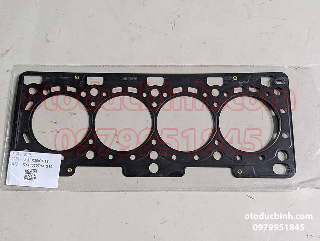 Gioăng mặt máy Dongben X30 thép