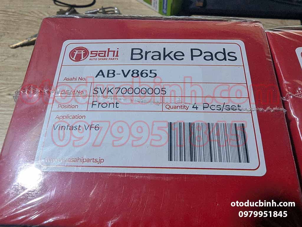 Má phanh trước Vinfast VF6