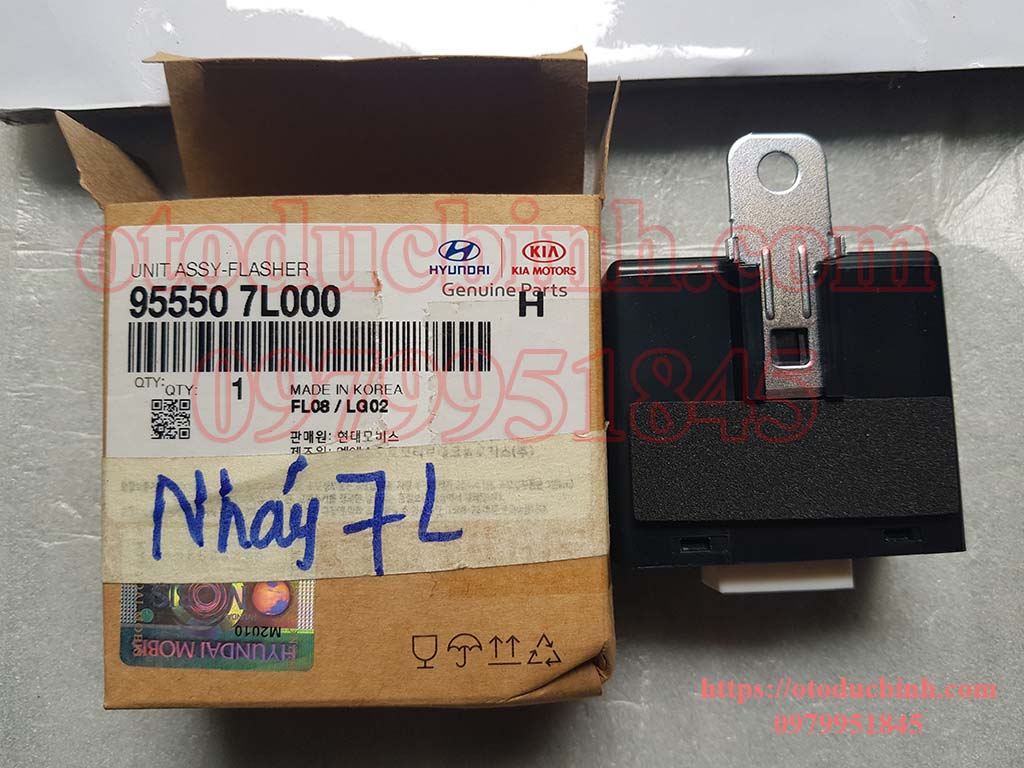 Rơ le xi nhan Hyundai HD120, HD250, HD260,HD270,HD320,HD360,HD370,HD700,HD 1000, Trago 955507l000