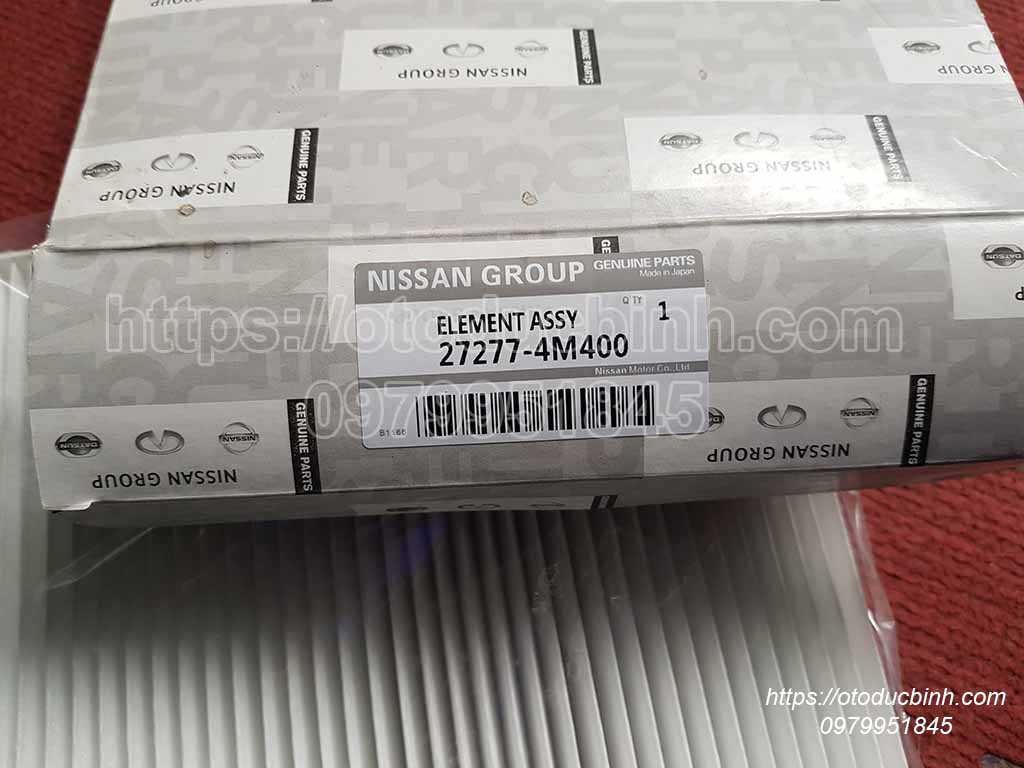 Lọc gió điều hoà Nissan Navara 272774M400 272774m400