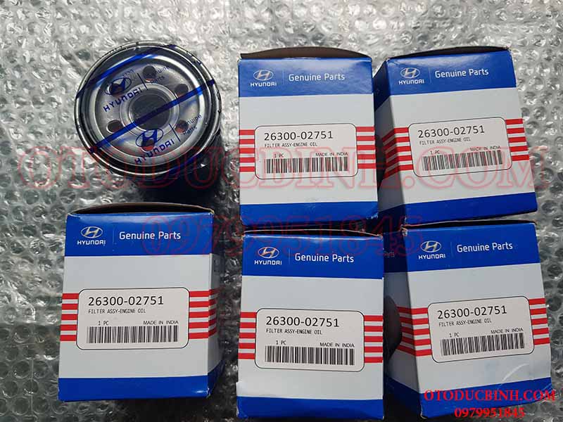 Lọc nhớt Hyundai i10, Kia Morning 2630002752