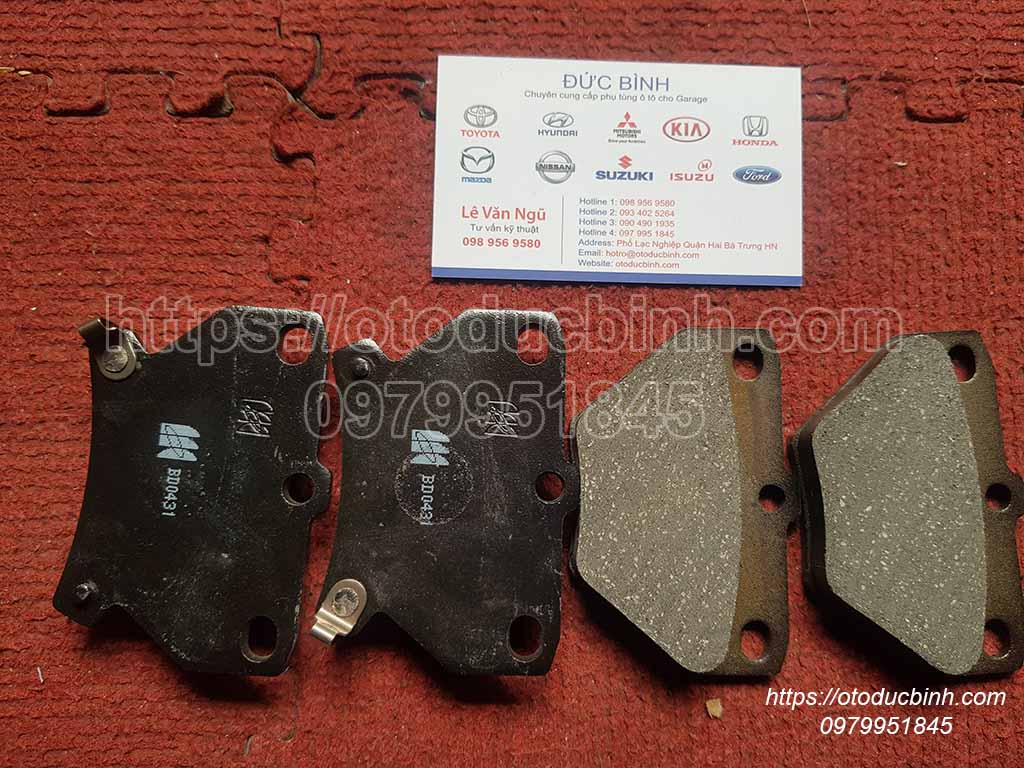 Má phanh sau Toyota Corolla, Vios, Altis