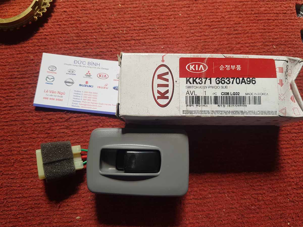 Công tắc kính xe Kia Frontier kk37166370a96