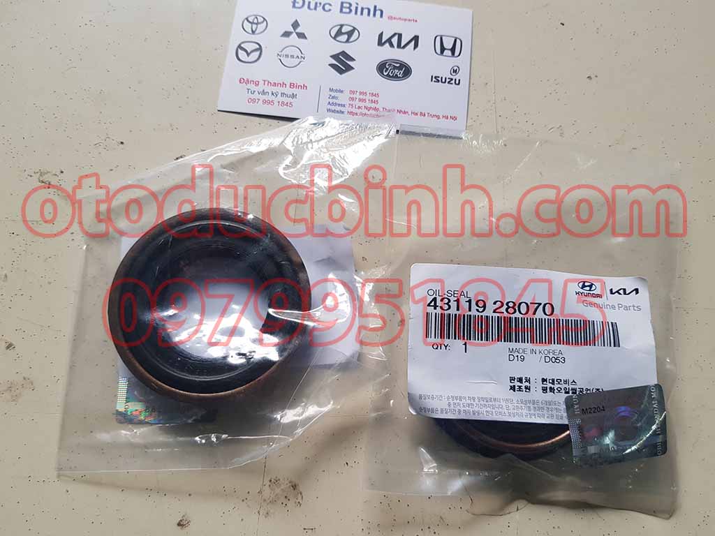 Phớt láp Hyundai Getz, i10, Kia Morning