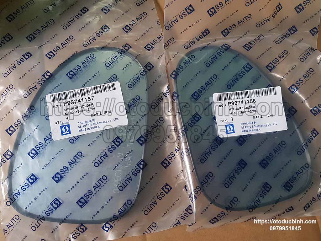 Mặt gương chiếu hậu Chevrolet Spark Matiz 1, 2 93741157 93741156