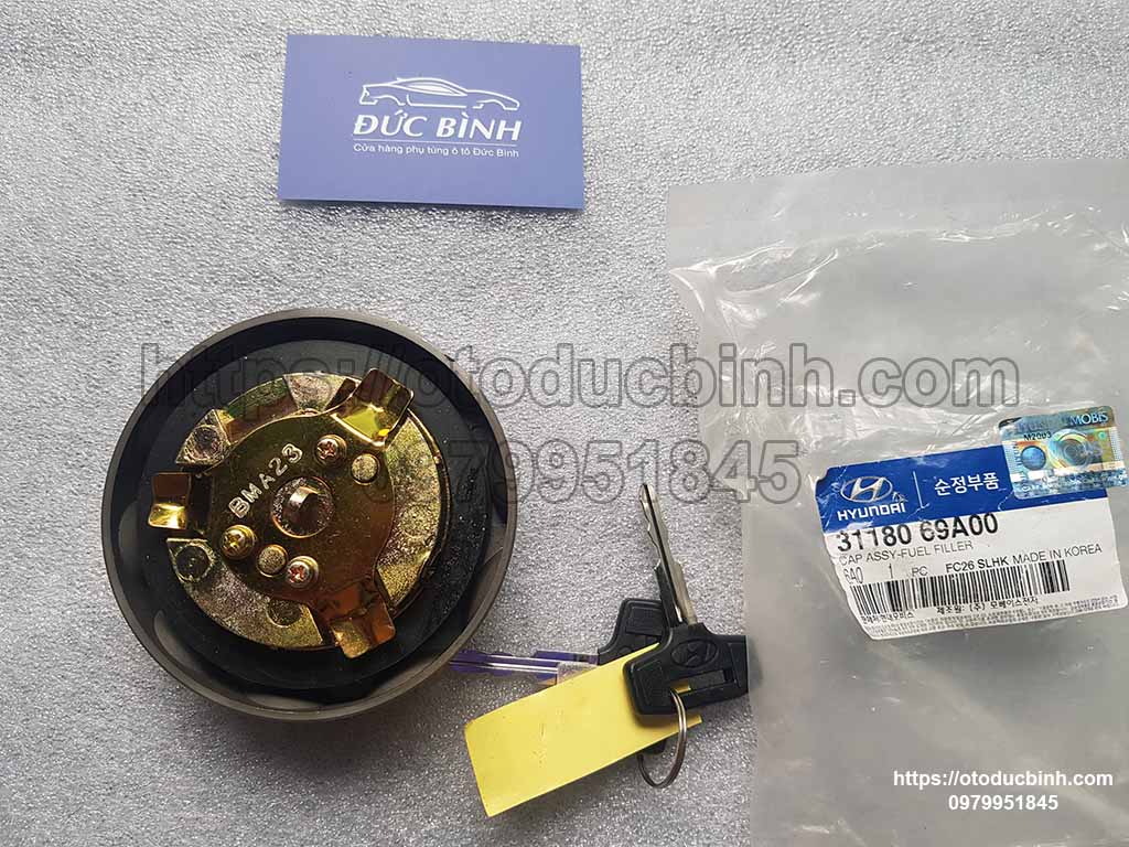 Nắp bình dầu ngạnh Hyundai Trago, HD170, HD270 3118069A00 3118069a00