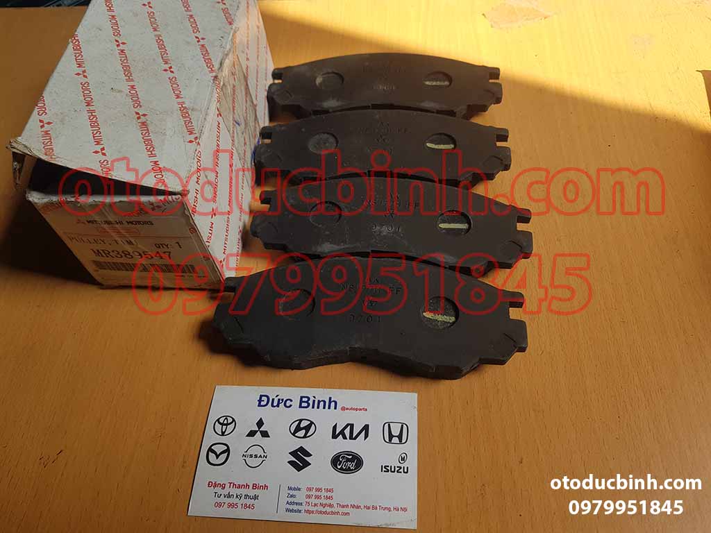 Má phanh trước Mitsubishi Pajero V31 2.4 1996-2002