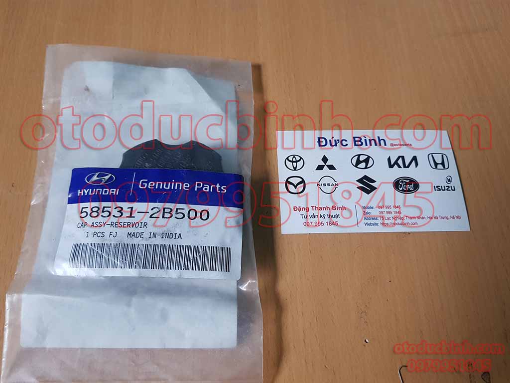 Nắp bình dầu trợ lực phanh Hyundai i10 2007-2010 VN