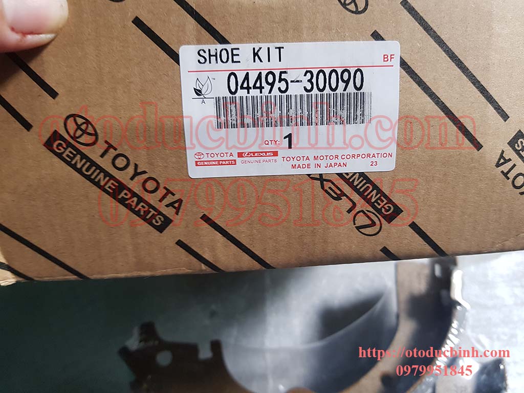 Bộ guốc phanh sau Toyota Zace, Crown 0449530090