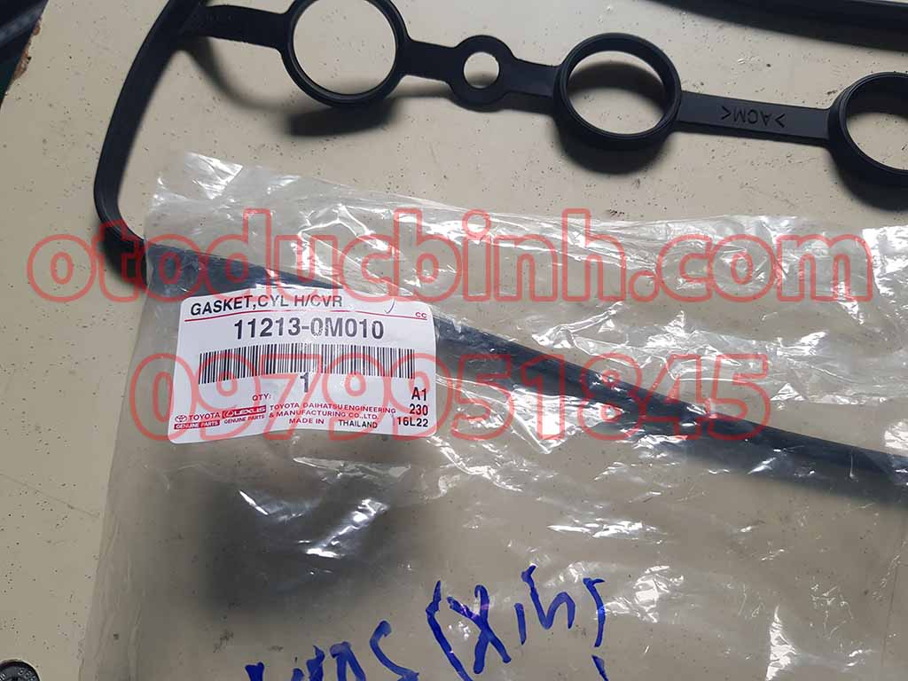 Gioăng nắp giàn có Toyota Vios 1NZ, 2NZ 112130M010