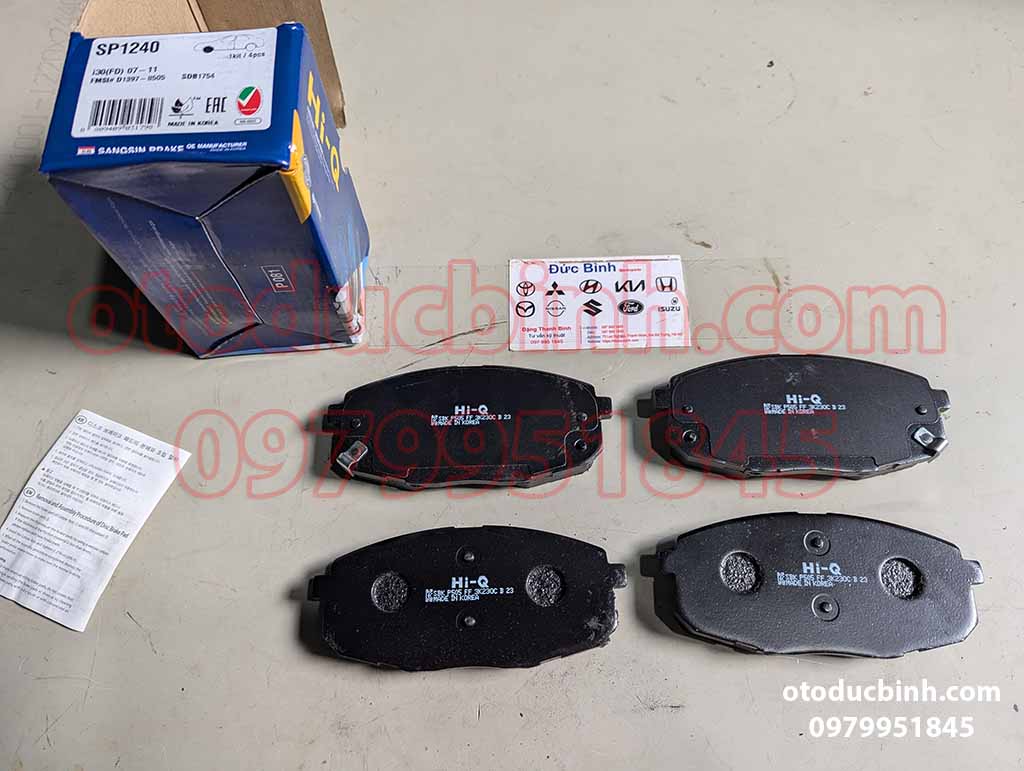 Má phanh trước Hyundai i30 07-12