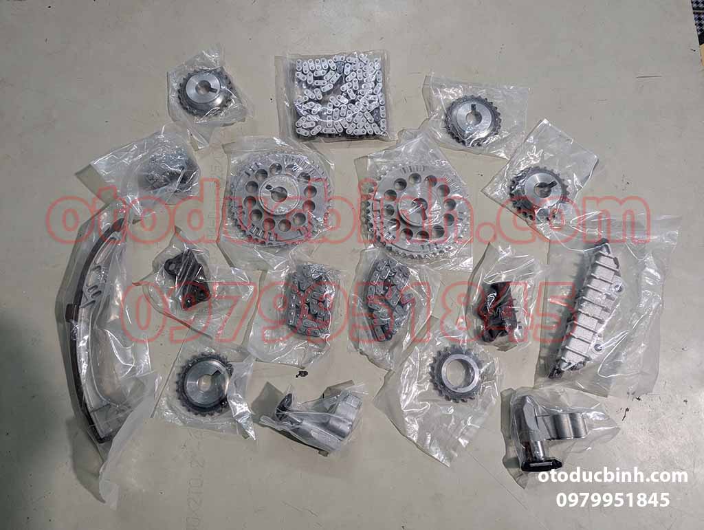 Bộ tăng tỳ, bánh răng, xích cam Nissan Maxima VQ30, Teana 3.0