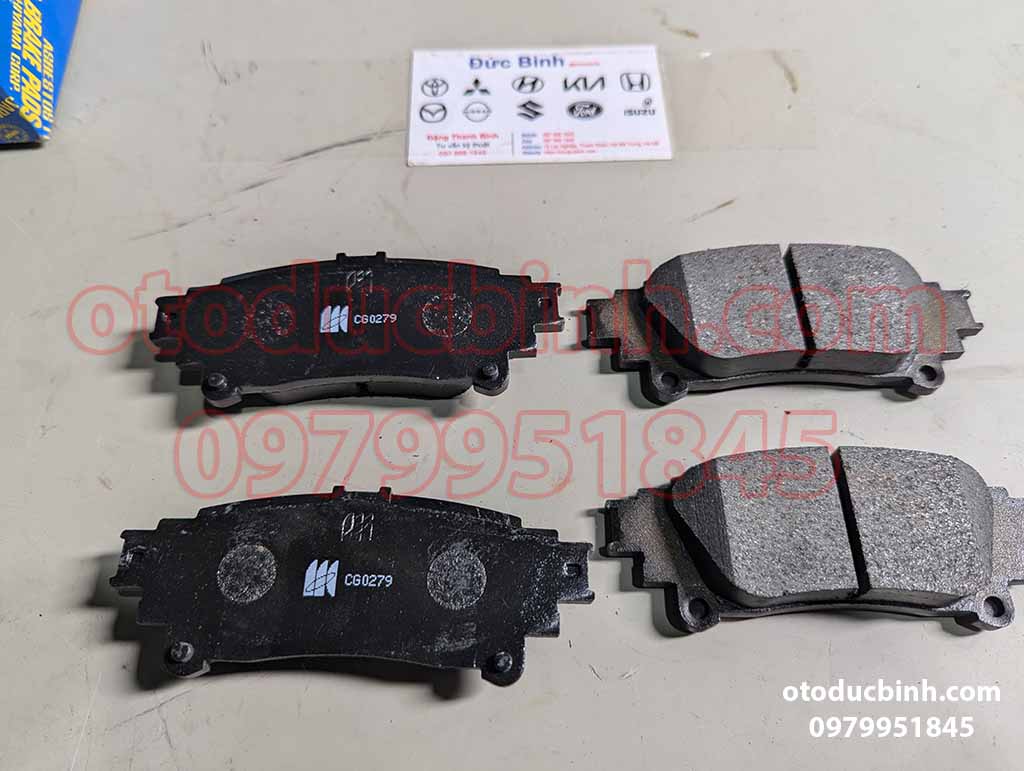 Má phanh sau Fortuner, Hilux, Land CruiserPrado 08-20