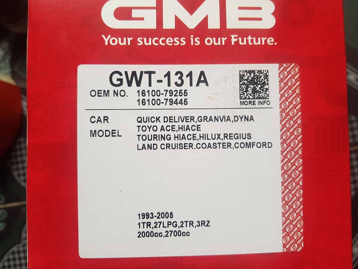 Bơm Nước Máy Xăng Toyota Innova, Hiace, Hilux, Land Cruser 1610079255