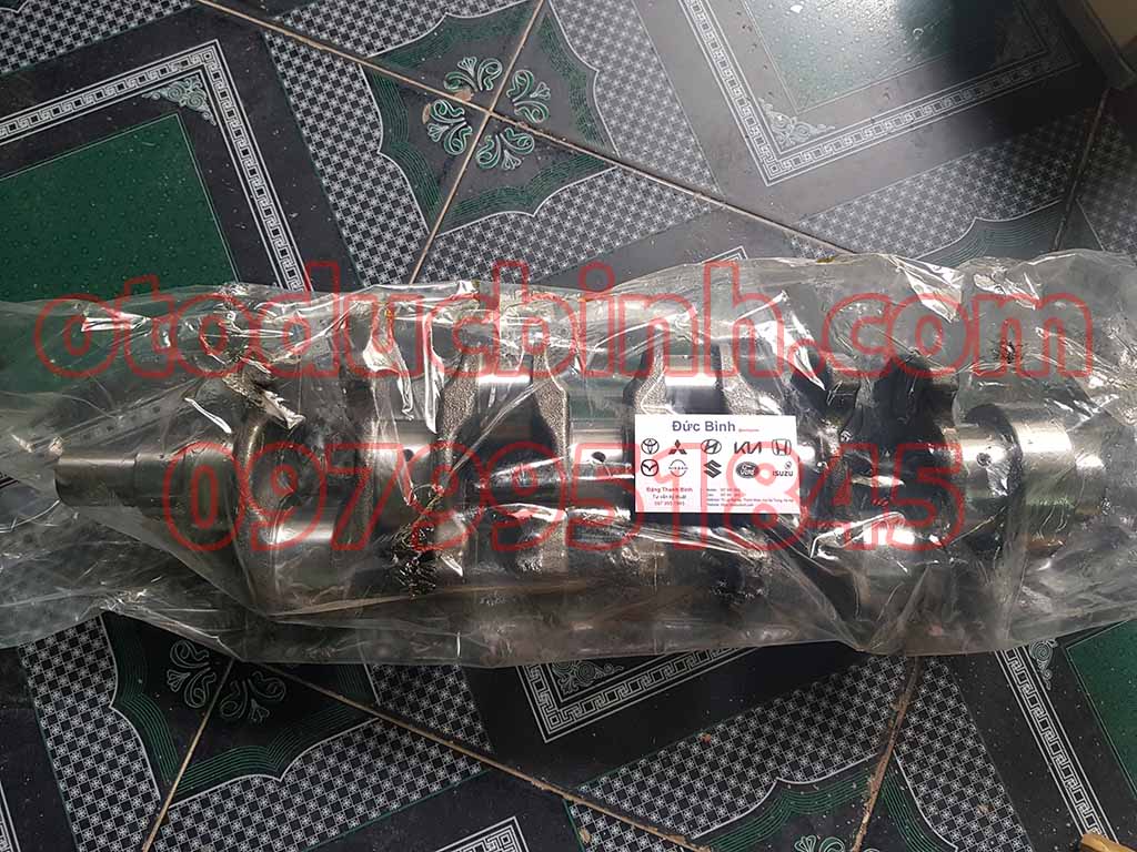 Trục cơ Toyota Hiace, Hilux, Fortuner 2KD máy dầu