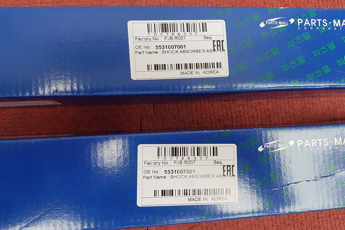 Giảm xóc sau Kia Morning, Picanto 5531007000 5531007000