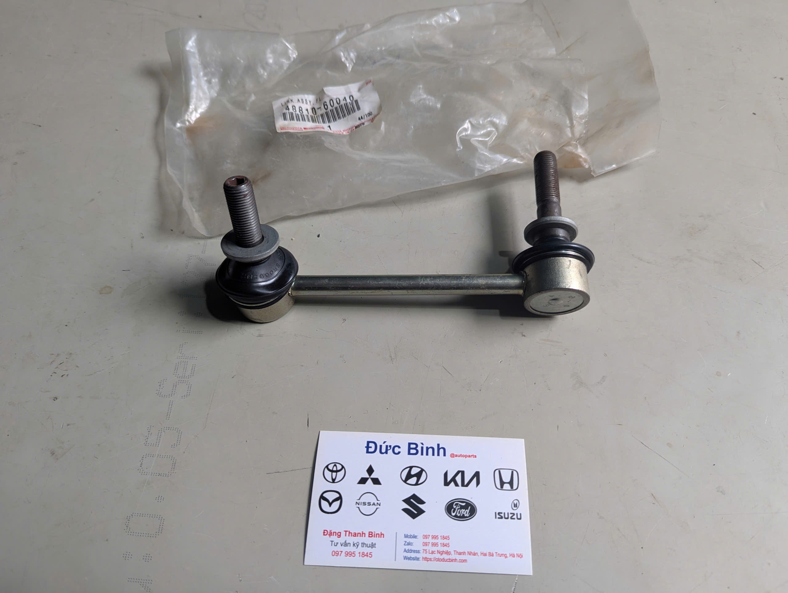 Rotuyn cân bằng trước Toyota Land Cruiser Prado 03-12, Lexus GX470 02-09, Fortuner, Hilux